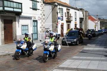 Telde da su último adiós al cabo Rubén Rivero (Foto TA)